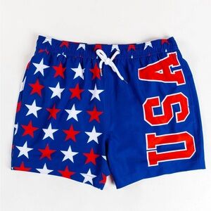 The American Dream - Shinesty USA Swim Trunks